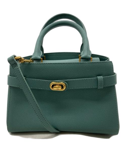 CHARLES & KEITH（チャールズアンドキース）CHARLES & KEITH (チャールズアンドキース) 2WAYバッグ グリーンの古着・服飾アイテム