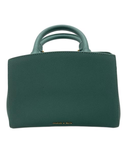 CHARLES & KEITH（チャールズアンドキース）CHARLES & KEITH (チャールズアンドキース) 2WAYバッグ グリーンの古着・服飾アイテム