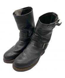 RED WING（レッドウィング）の古着「エンジニアブーツ」｜ブラック