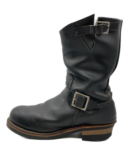 RED WING（レッドウィング）RED WING (レッドウィング) エンジニアブーツ ブラック サイズ: 9Dの古着・服飾アイテム
