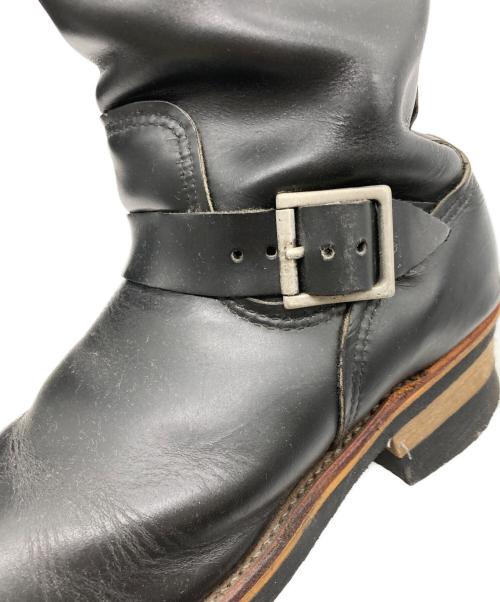 RED WING（レッドウィング）RED WING (レッドウィング) エンジニアブーツ ブラック サイズ: 9Dの古着・服飾アイテム