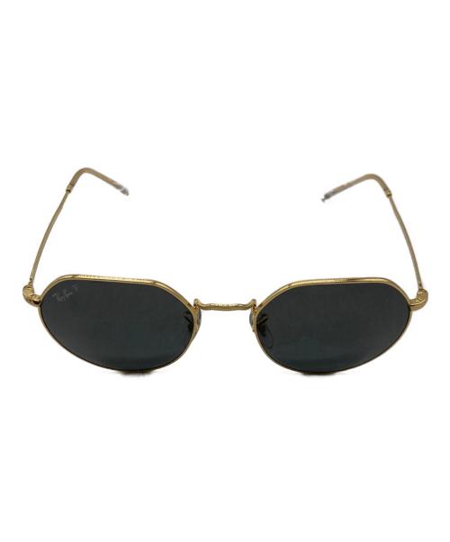 RAY-BAN（レイバン）RAY-BAN (レイバン) JACK 偏光サングラス ブラック×ゴールド サイズ:53□20 145の古着・服飾アイテム