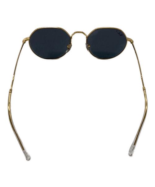 RAY-BAN（レイバン）RAY-BAN (レイバン) JACK 偏光サングラス ブラック×ゴールド サイズ:53□20 145の古着・服飾アイテム