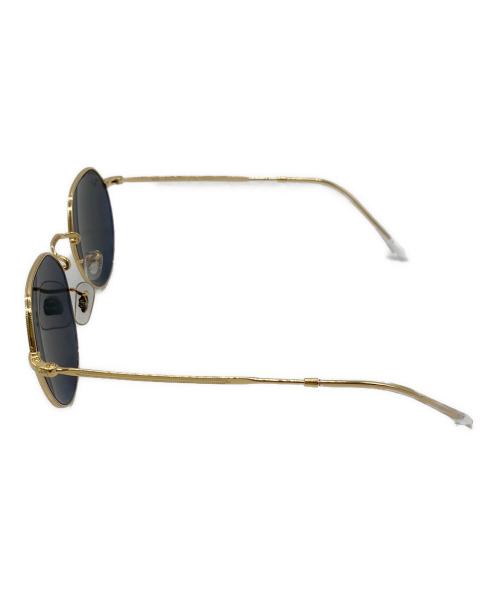 RAY-BAN（レイバン）RAY-BAN (レイバン) JACK 偏光サングラス ブラック×ゴールド サイズ:53□20 145の古着・服飾アイテム