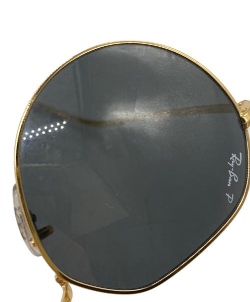 RAY-BAN（レイバン）RAY-BAN (レイバン) JACK 偏光サングラス ブラック×ゴールド サイズ:53□20 145の古着・服飾アイテム