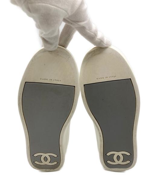 CHANEL（シャネル）CHANEL (シャネル) ローカットスニーカー シルバー サイズ:36の古着・服飾アイテム