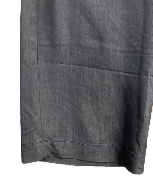 BALLSEY（ボールジィ）BALLSEY (ボールジィ) ラスターデニム ダブルタックワイドパンツ ブルー サイズ:34の古着・服飾アイテム