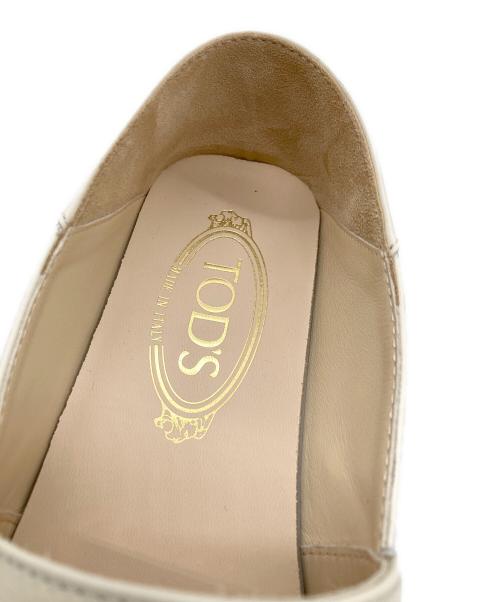 TOD'S（トッズ）TOD'S (トッズ) KATE 2WAYエスパドリーユ ベージュ サイズ:36の古着・服飾アイテム