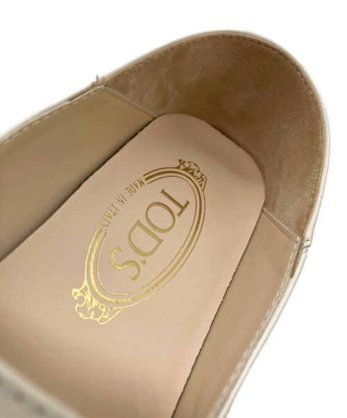 TOD'S（トッズ）TOD'S (トッズ) KATE 2WAYエスパドリーユ ベージュ サイズ:36の古着・服飾アイテム