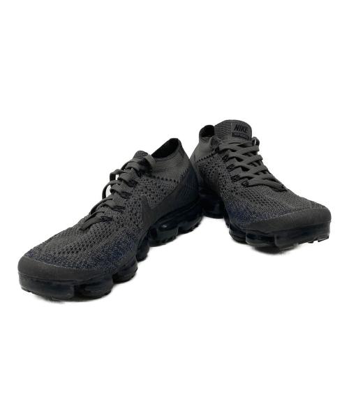 NIKE（ナイキ）NIKE (ナイキ) AIR VAPORMAX FLYKNIT ブラック×グレー サイズ:27cmの古着・服飾アイテム