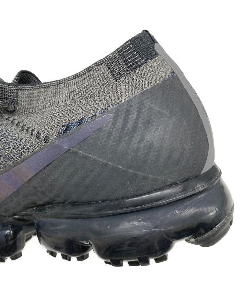NIKE（ナイキ）NIKE (ナイキ) AIR VAPORMAX FLYKNIT ブラック×グレー サイズ:27cmの古着・服飾アイテム