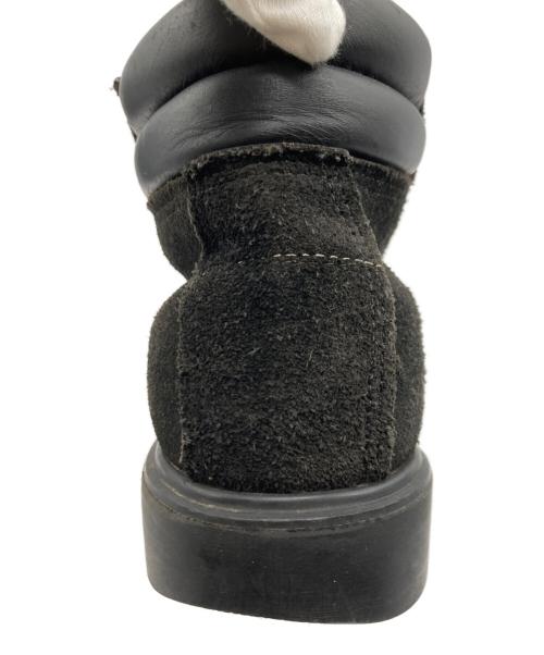 RED WING（レッドウィング）RED WING (レッドウィング) BEAMS (ビームス) 別注スウェードレザーモックトゥブーツ ブラック サイズ:USA 7　1/2の古着・服飾アイテム