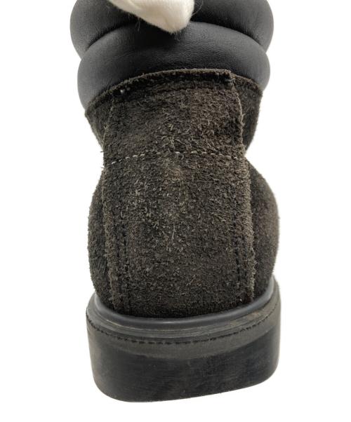 RED WING（レッドウィング）RED WING (レッドウィング) BEAMS (ビームス) 別注スウェードレザーモックトゥブーツ ブラック サイズ:USA 7　1/2の古着・服飾アイテム
