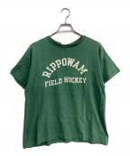 Championチャンピオン）の古着「プリントTシャツ」｜グリーン