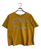 Championチャンピオン）の古着「プリントTシャツ」｜ブラウン