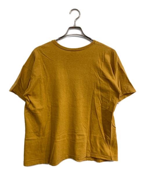 Champion（チャンピオン）Champion (チャンピオン) プリントTシャツ ブラウン サイズ:XLの古着・服飾アイテム