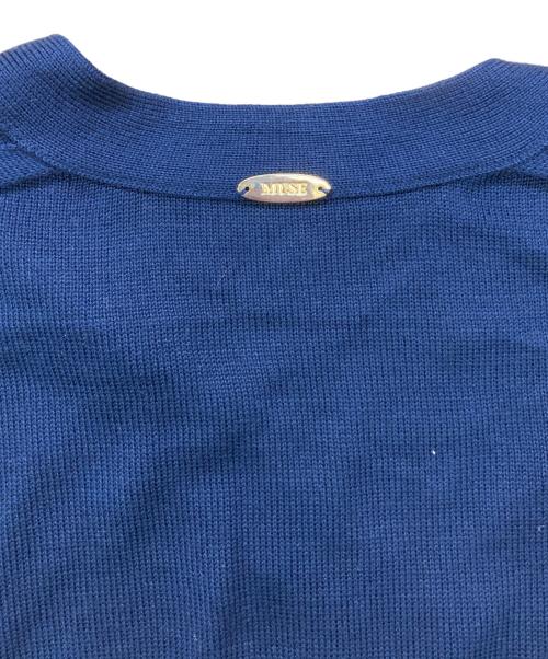MUSE（ミューズ）MUSE (ミューズ) SOIE Vネック プルオーバー ネイビー サイズ:FREEの古着・服飾アイテム