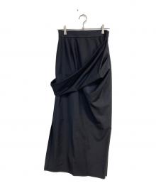 deres（デレス）の古着「Freya Muse skirt」｜ダークネイビー