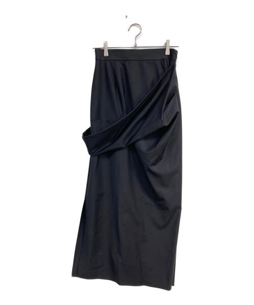 deres（デレス）deres (デレス) Freya Muse skirt ダークネイビー サイズ:1の古着・服飾アイテム