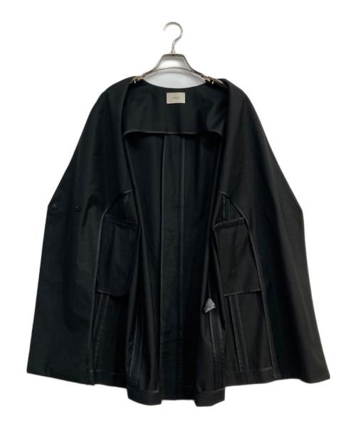 LE PHIL（ル フィル）LE PHIL (ル フィル) サマーウールノースリーブベスト ブラック サイズ:freeの古着・服飾アイテム