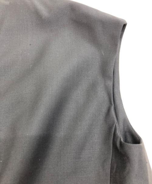 LE PHIL（ル フィル）LE PHIL (ル フィル) サマーウールノースリーブベスト ブラック サイズ:freeの古着・服飾アイテム