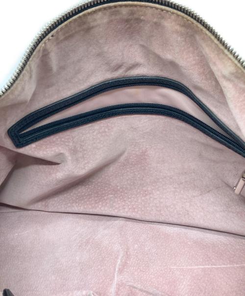 COLE HAAN（コールハーン）COLE HAAN (コールハーン) レザーボストンハンドバッグ ブラックの古着・服飾アイテム