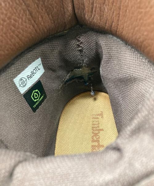 Timberland（ティンバーランド）Timberland (ティンバーランド) ヘリテージレースアップブーツ ブラウン×グリーン サイズ:26cmの古着・服飾アイテム