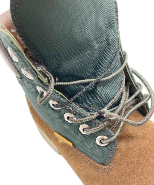 Timberland（ティンバーランド）Timberland (ティンバーランド) ヘリテージレースアップブーツ ブラウン×グリーン サイズ:26cmの古着・服飾アイテム