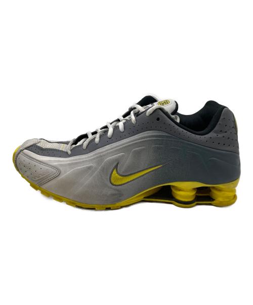 NIKE（ナイキ）NIKE (ナイキ) SHOX R4 SE グレー×イエロー サイズ:28cmの古着・服飾アイテム