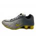 NIKE (ナイキ) SHOX R4 SE グレー×イエロー サイズ:28cm：6000円