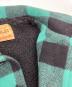 中古・古着 MARBLES (マーブルズ) BUFFALO CHECK BOA JACKET グリーン×ブラック サイズ:S：12000円