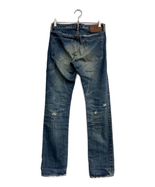 Hysteric Glamour（ヒステリックグラマー）Hysteric Glamour (ヒステリックグラマー) スタッズリペアジーンズ インディゴ サイズ: W28×L32の古着・服飾アイテム