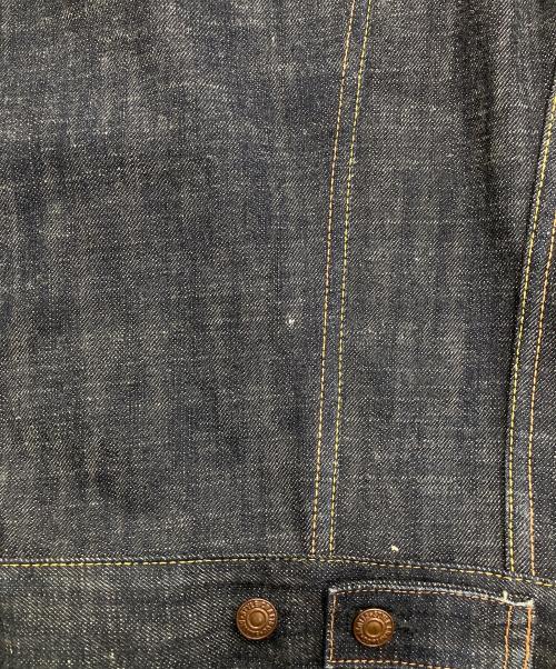 EVISU（エヴィス）EVISU (エヴィス) 3rdデニムジャケット インディゴ サイズ:34の古着・服飾アイテム