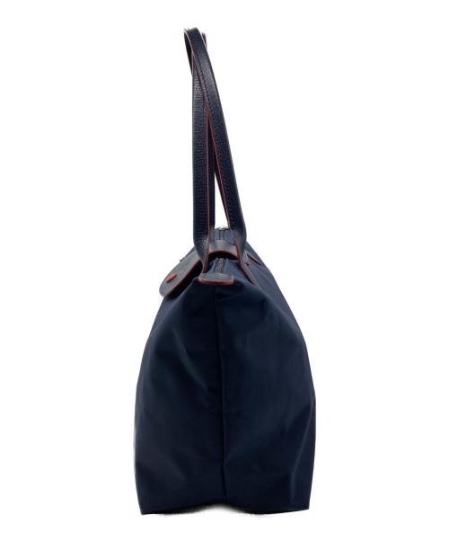 LONGCHAMP（ロンシャン）LONGCHAMP (ロンシャン) ルプリアージュ トートバッグ ネイビーの古着・服飾アイテム