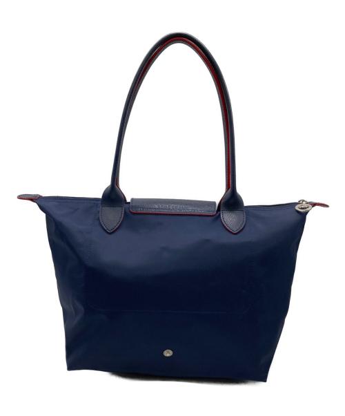 LONGCHAMP（ロンシャン）LONGCHAMP (ロンシャン) ルプリアージュ トートバッグ ネイビーの古着・服飾アイテム