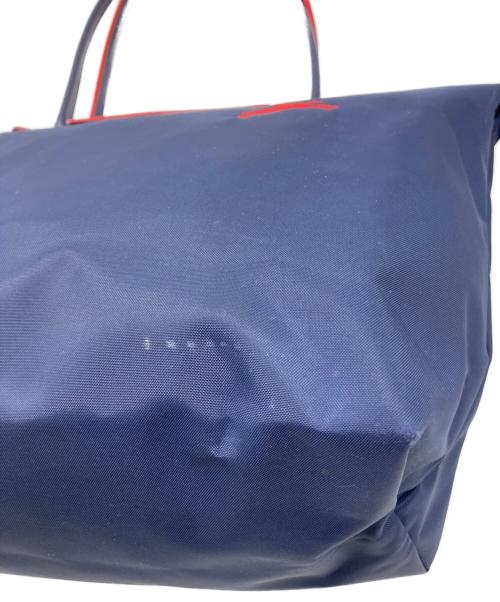 LONGCHAMP（ロンシャン）LONGCHAMP (ロンシャン) ルプリアージュ トートバッグ ネイビーの古着・服飾アイテム
