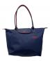 LONGCHAMP（ロンシャン）の古着「ルプリアージュ トートバッグ」｜ネイビー