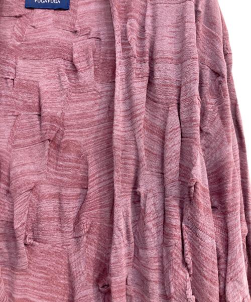 FUGA FUGA（フーガフーガ）FUGA FUGA (フーガフーガ) ロングカーディガン パープル サイズ:ｆｒｅｅ 未使用品の古着・服飾アイテム