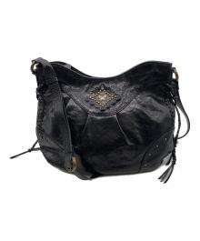 ANNA SUI（アナスイ）の古着「バタフライモチーフショルダーバッグ」｜ブラック