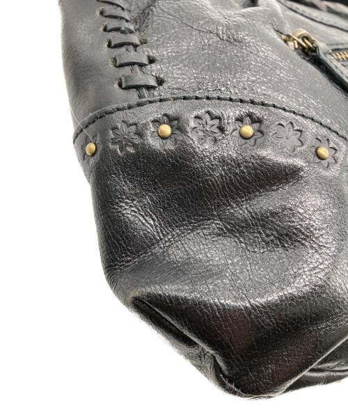 ANNA SUI（アナスイ）ANNA SUI (アナスイ) バタフライモチーフショルダーバッグ ブラックの古着・服飾アイテム