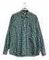 Traditional Weatherwear（トラディショナルウェザーウェア）の古着「KESWICKチェック柄レギュラーカラーシャツ」｜グリーン