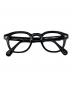MOSCOT（モスコット）の古着「伊達眼鏡」｜ブラック