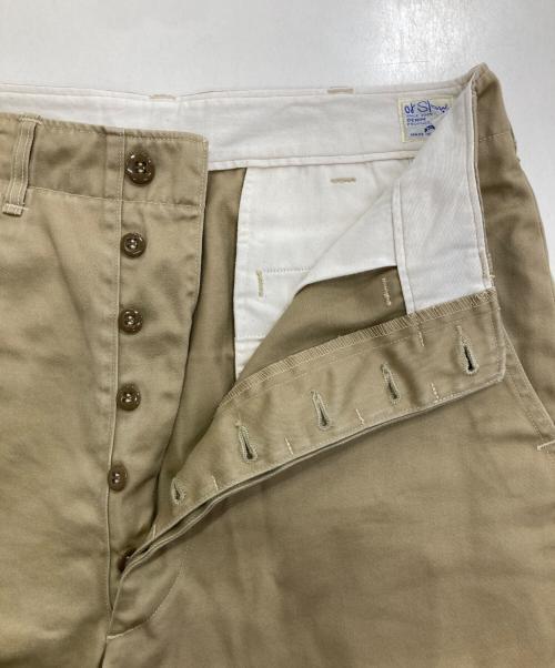 orSlow（オアスロウ）orSlow (オアスロウ) 5ポケットチノパンツ ベージュ サイズ:Ⅿの古着・服飾アイテム