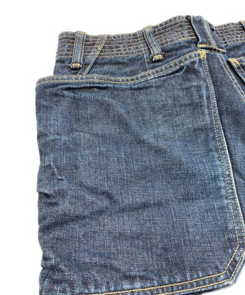SASSAFRAS（ササフラス）SASSAFRAS (ササフラス) ハーフデニムパンツ インディゴ サイズ:Sの古着・服飾アイテム