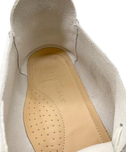 CLARKS（クラークス）CLARKS (クラークス) スウェードシューズ ライトグレー サイズ:27cmの古着・服飾アイテム