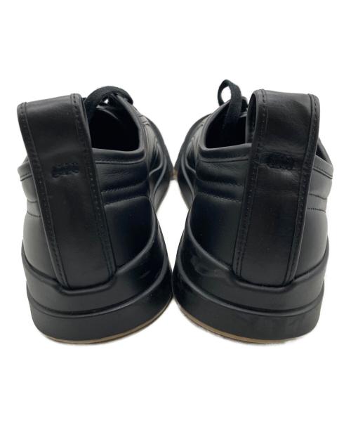 BOTTEGA VENETA（ボッテガベネタ）BOTTEGA VENETA (ボッテガベネタ) Valcanレザースニーカー ブラック サイズ:43の古着・服飾アイテム