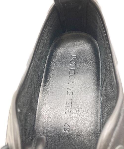 BOTTEGA VENETA（ボッテガベネタ）BOTTEGA VENETA (ボッテガベネタ) Valcanレザースニーカー ブラック サイズ:43の古着・服飾アイテム