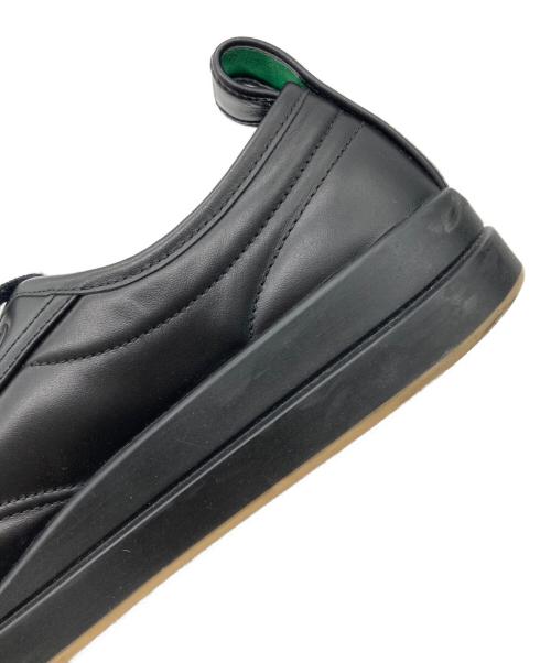 BOTTEGA VENETA（ボッテガベネタ）BOTTEGA VENETA (ボッテガベネタ) Valcanレザースニーカー ブラック サイズ:43の古着・服飾アイテム