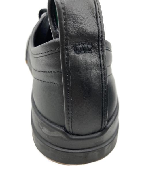 BOTTEGA VENETA（ボッテガベネタ）BOTTEGA VENETA (ボッテガベネタ) Valcanレザースニーカー ブラック サイズ:43の古着・服飾アイテム