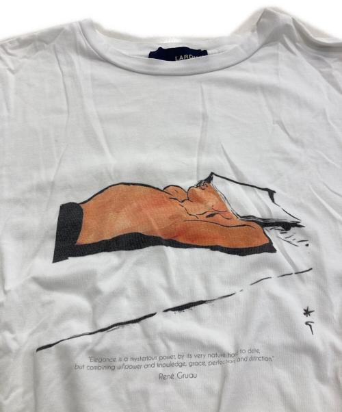 LARDINI（ラルディーニ）LARDINI (ラルディーニ) 半袖Tシャツ ホワイト サイズ:Lの古着・服飾アイテム